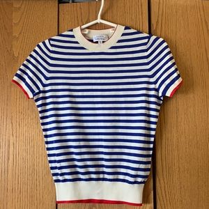 Blue striped Paris Atelier shirt